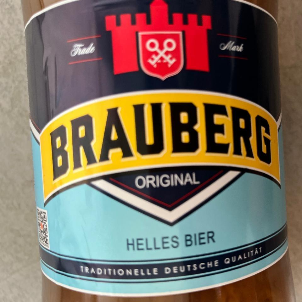 Фото - Пиво светлое Original Helles Bier Brauberg Криница
