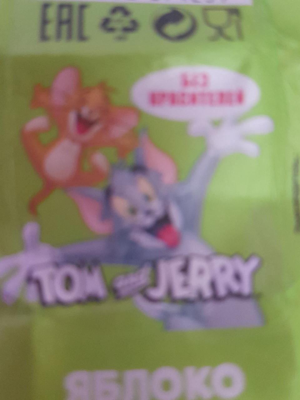 Фото - Жевательная конфета яблоко Tom&Jerry