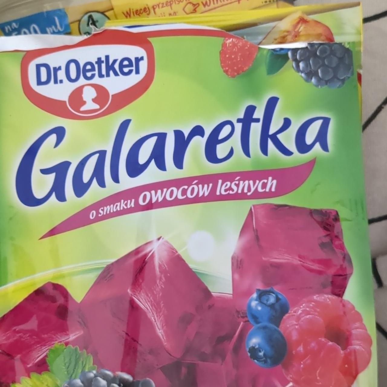Фото - Желе со вкусом лесных ягод Galaretka Dr.Oetker