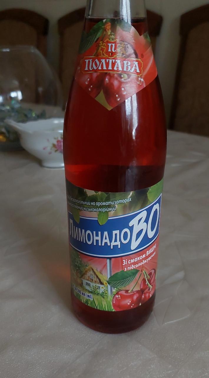 Фото - Напиток сильногазированный со вкусом вишни ЛимонадBo П Потава