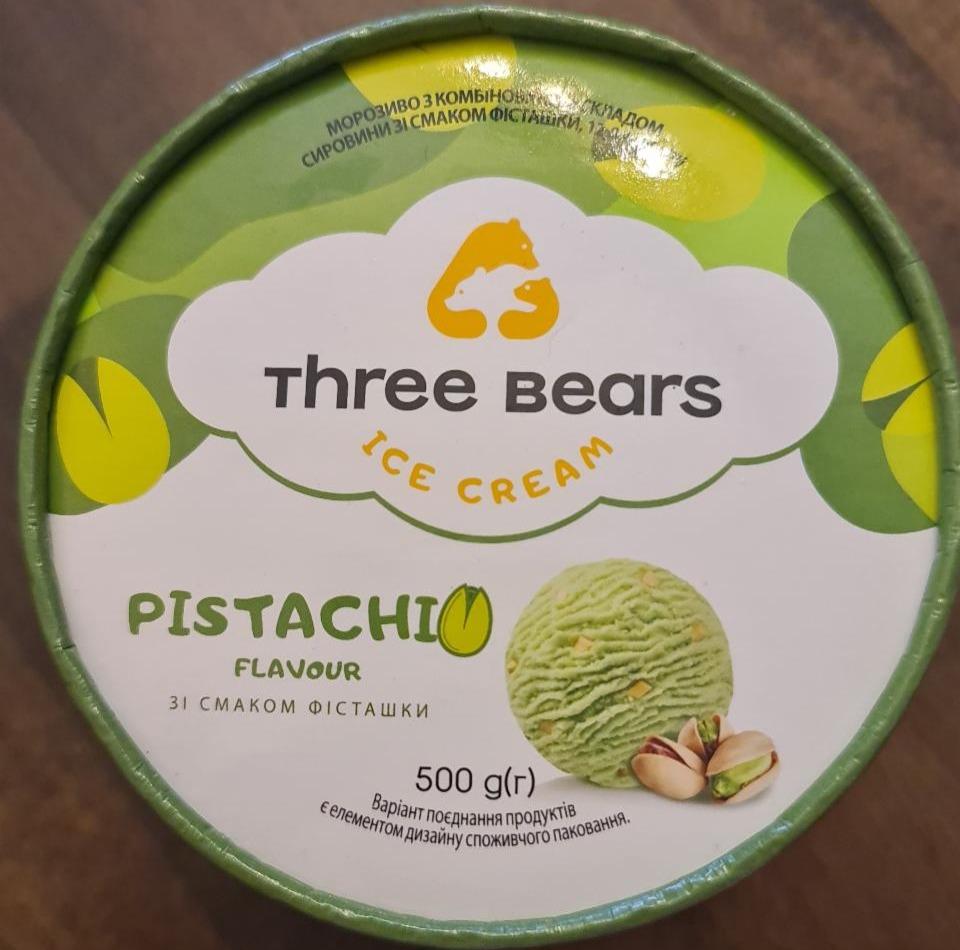 Фото - Мороженое фисташковое Pistachio Three Bears Три ведмеді