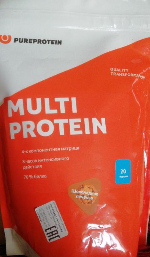Фото - шоколадное печенье Multi protein PureProtein
