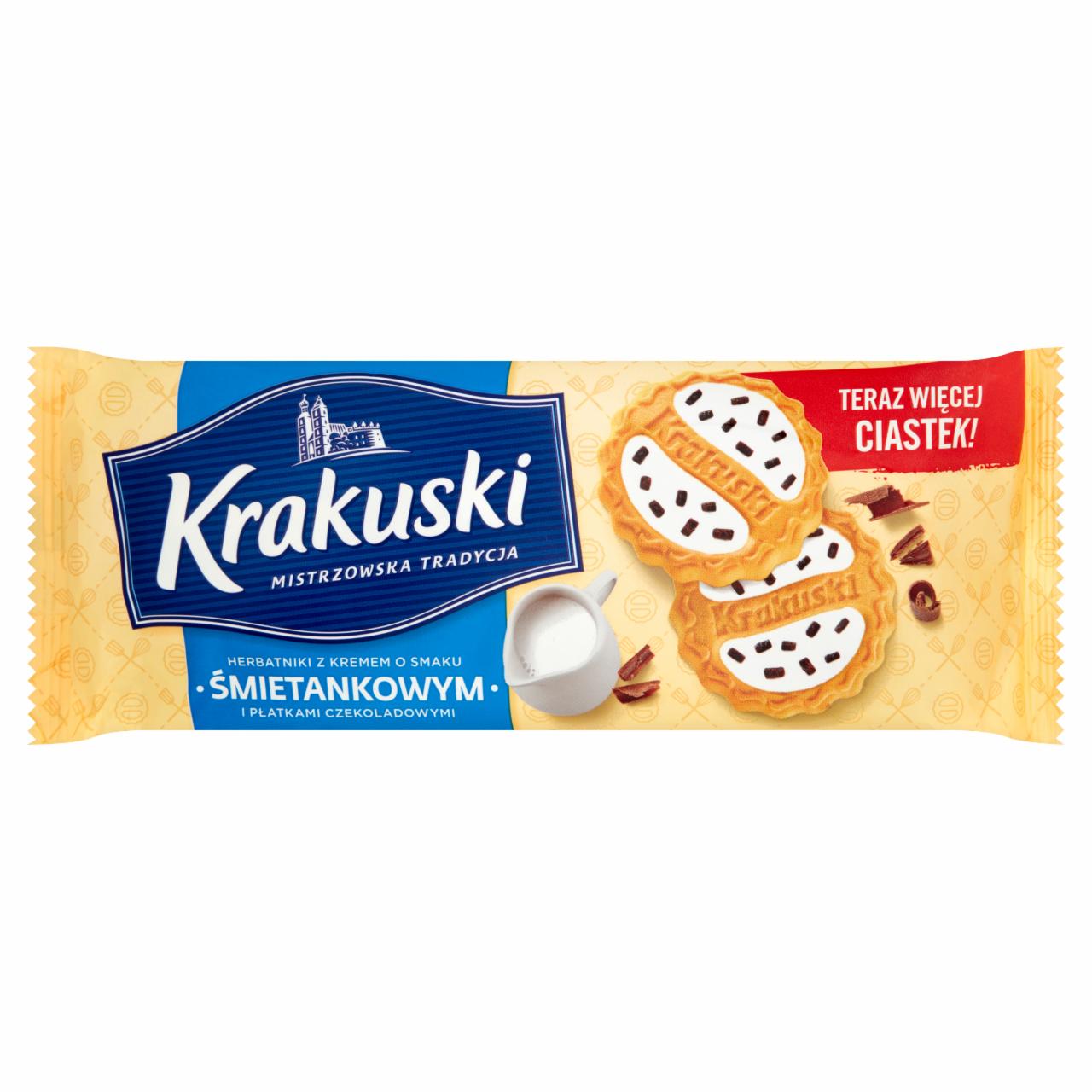 Фото - Печенье со сливочной начинкой и шоколадной крошкой Krakuski