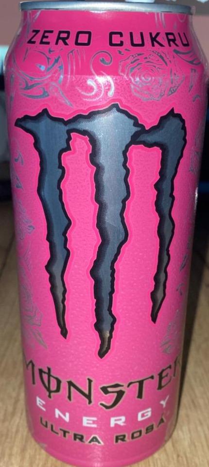 Фото - Напиток энергетический безалкогольный Zero Ultra Rosa Monster Energy