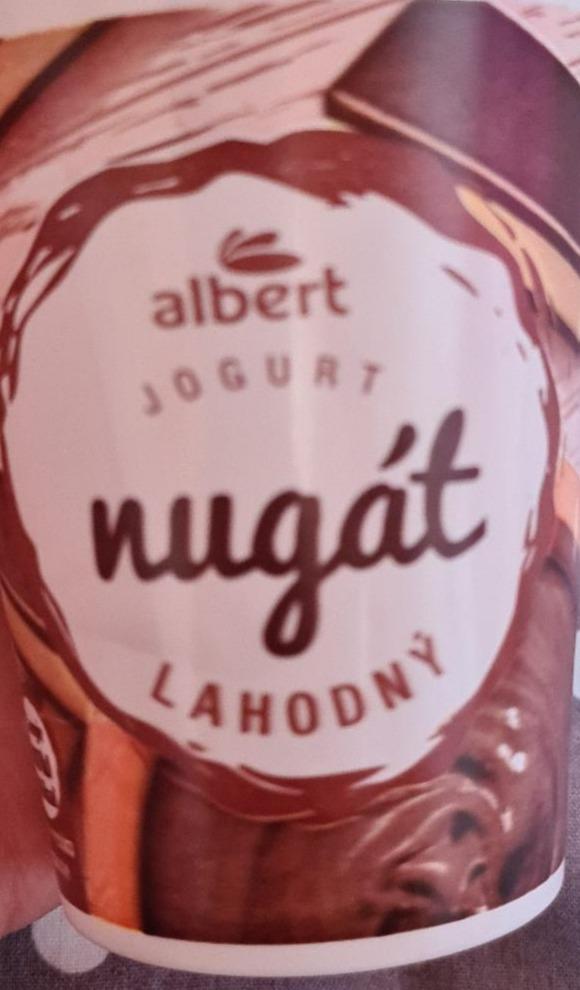 Фото - йогурт нуга nugat lahodny Albert
