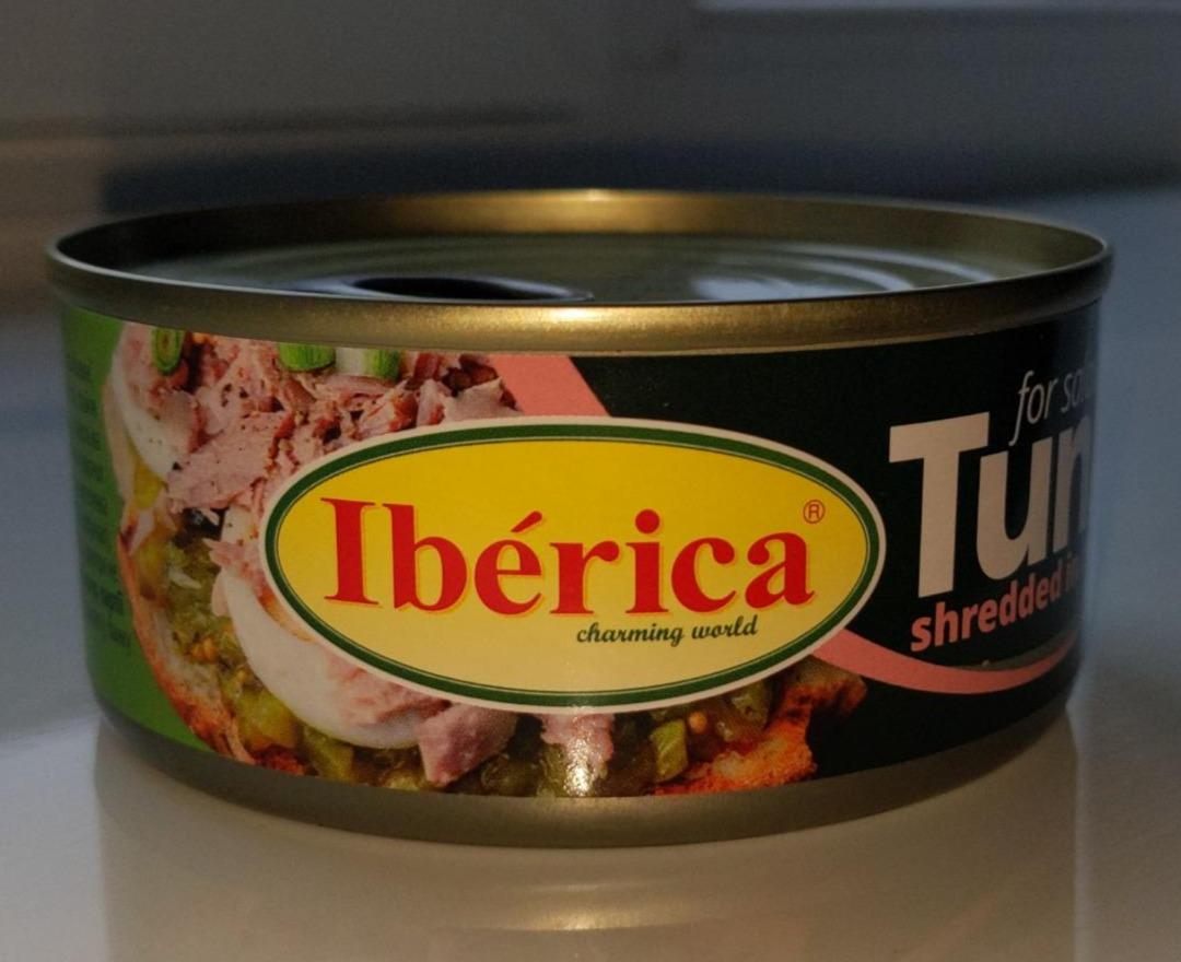 Фото - Тунец салатный в собственном соку Iberica