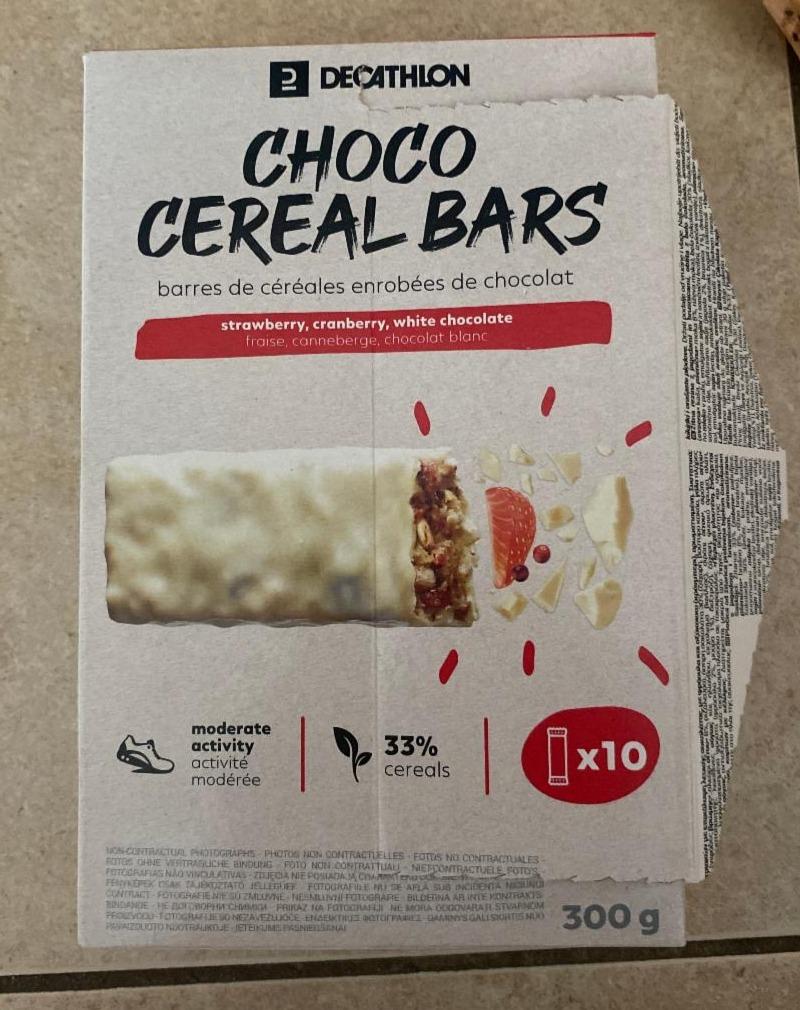 Фото - Батончик злаковый шоколадный Choco Cereal Bars Decathlon
