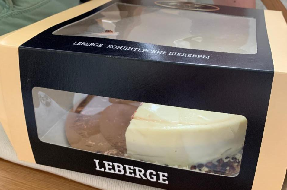 Фото - торт три шоколада сырный Leberge
