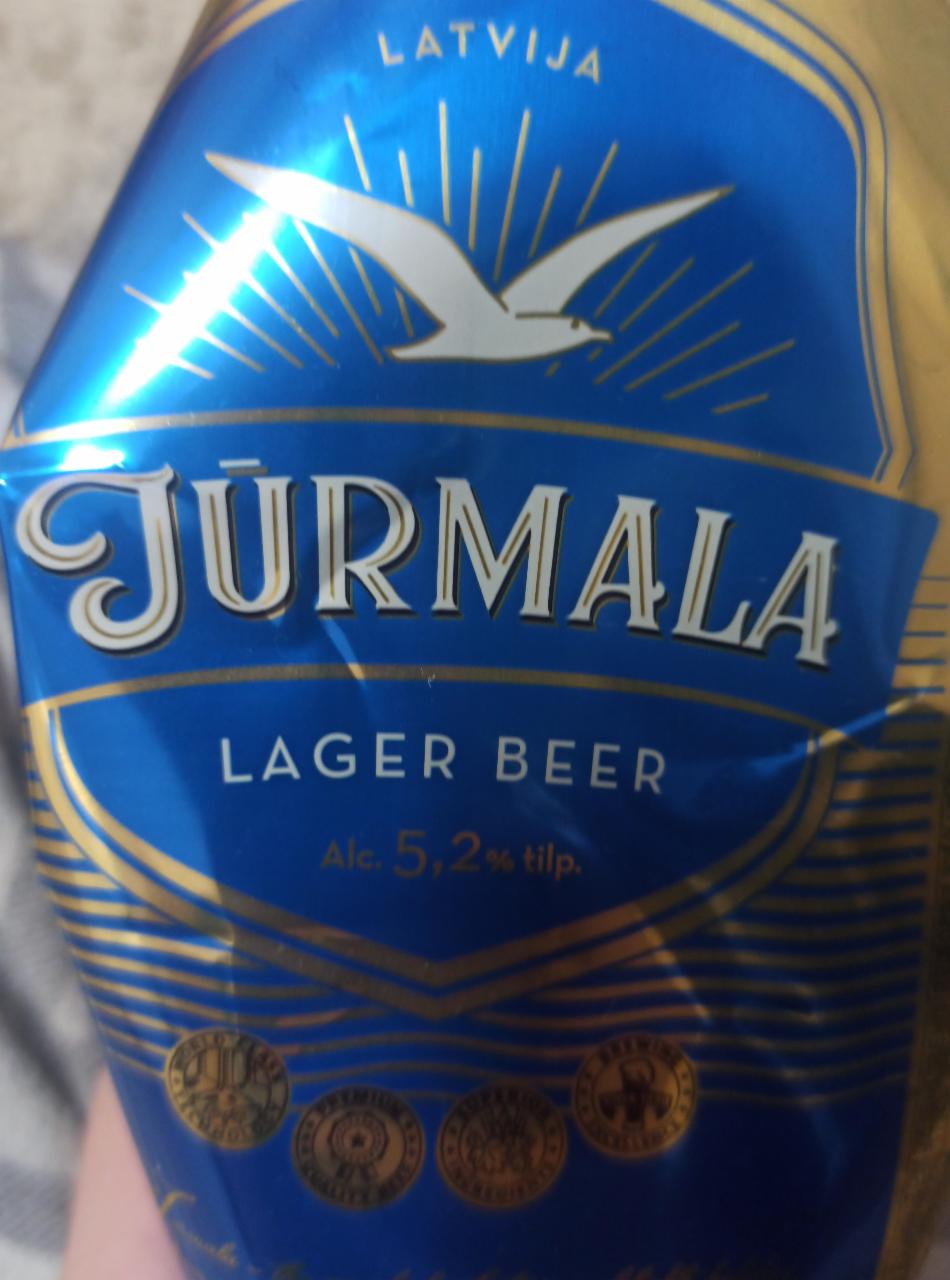 Фото - Пиво светлое 5.2% lager Jurmala