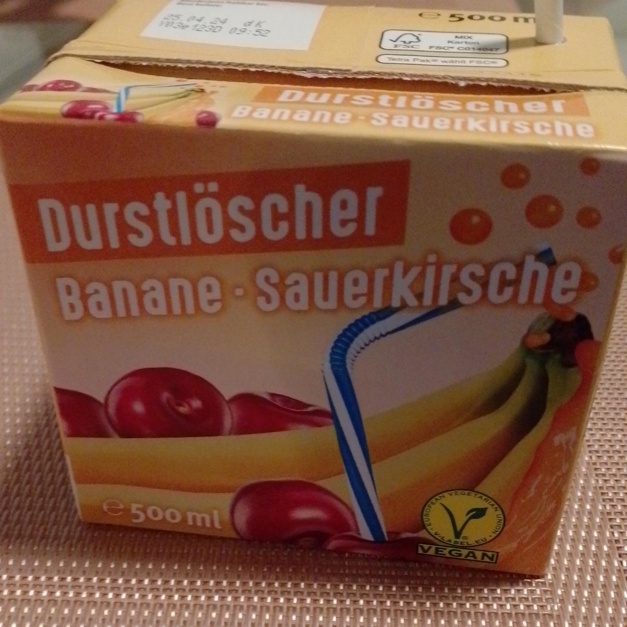 Фото - Banane-Sauerkirsche Durstlöscher