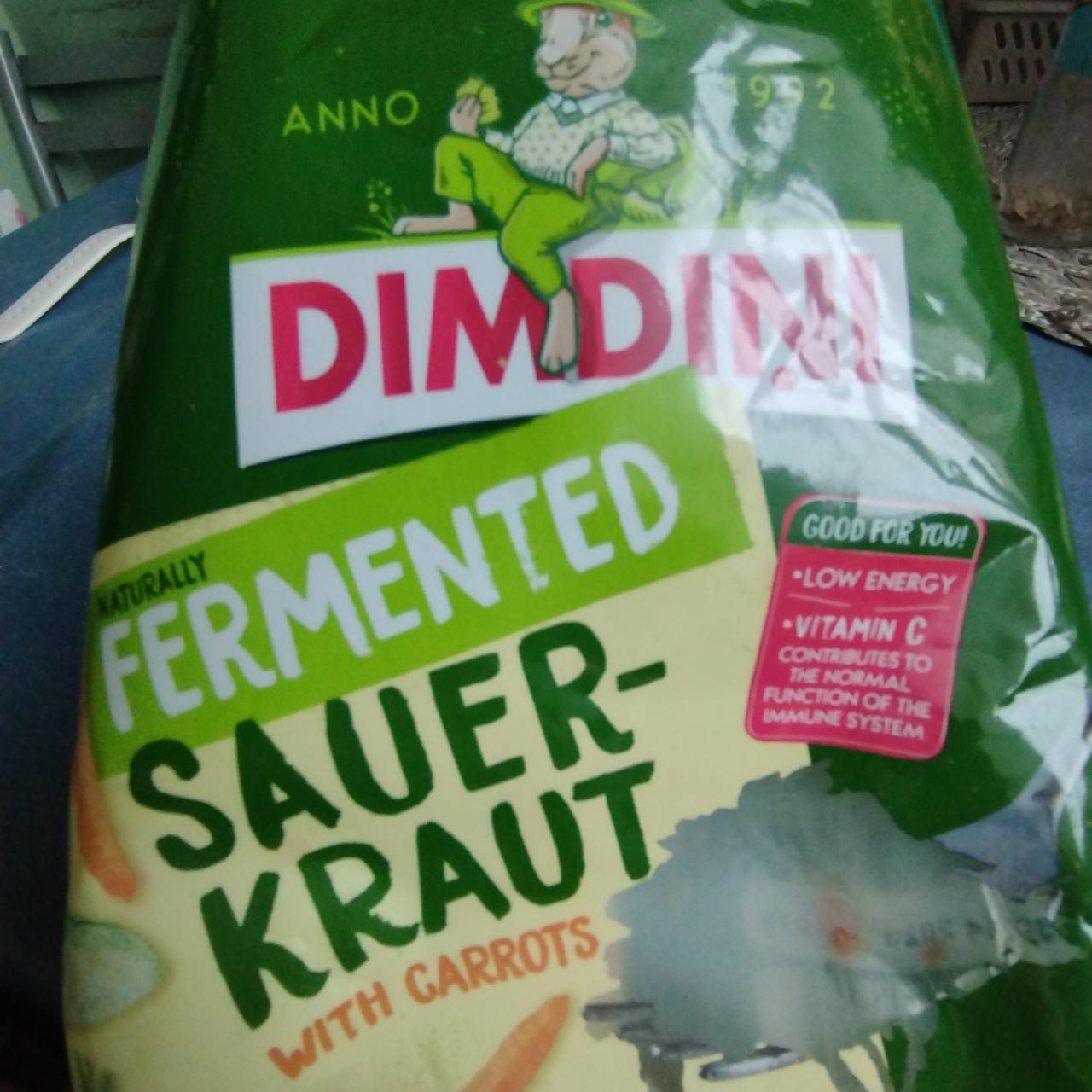 Фото - Капуста fermented Sauerkraut with carrots Dimdiņi