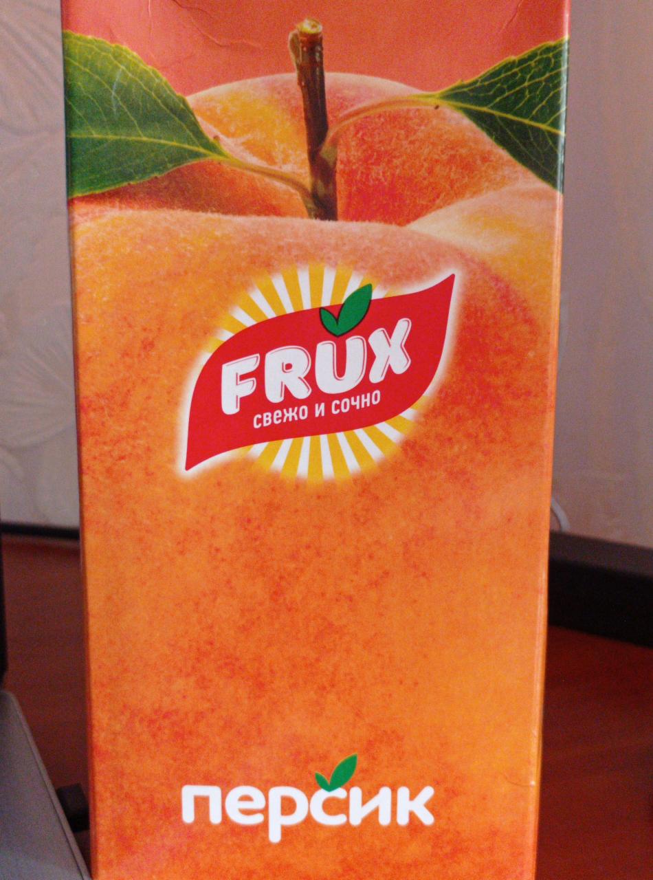 Фото - Сокосодержащий напиток персик Frux