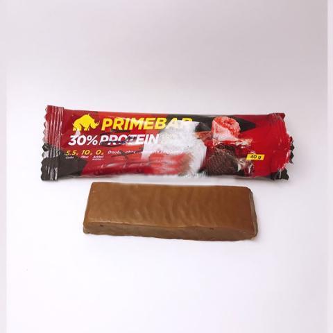 Фото - Протеиновый батончик двойной шоколад с малиной Primebar