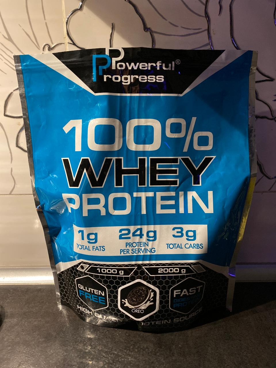 Фото - Протеин со вкусом печенья Oreo 100% Whey Protein Powerful Progress