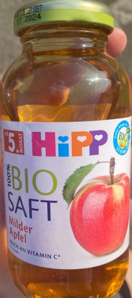 Фото - Сок яблочный Bio Saft Hipp