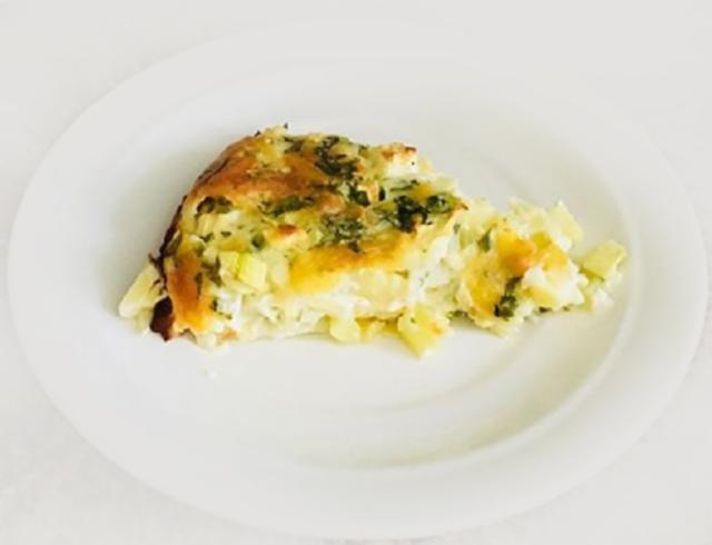 Фото - Запеканка кабачок+сыр+яйцо