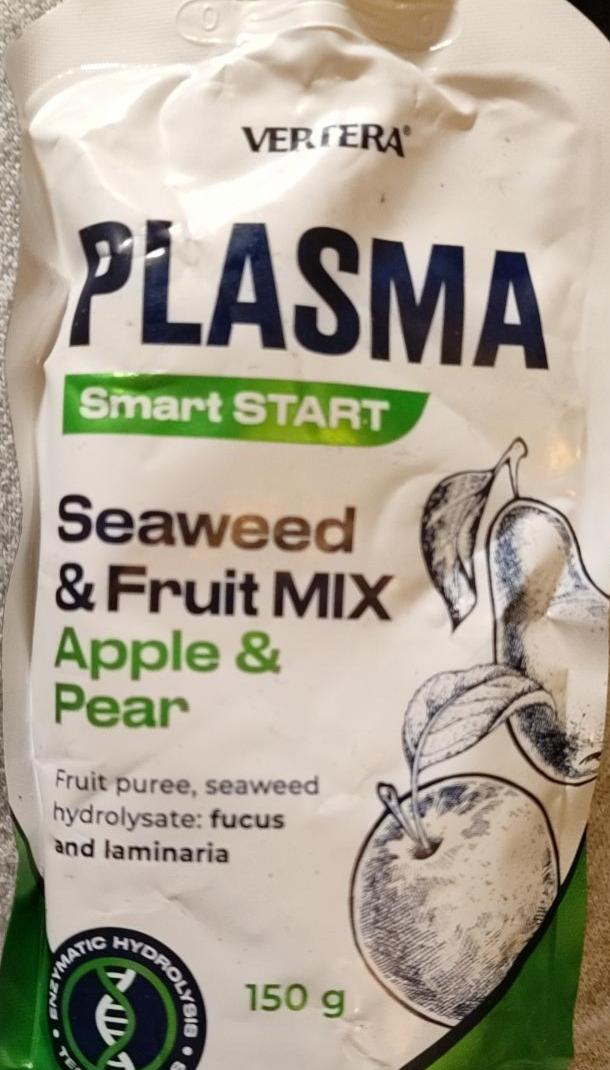 Фото - plasma smart start фруктовое пюре с водорослями груша и яблоко Vertera