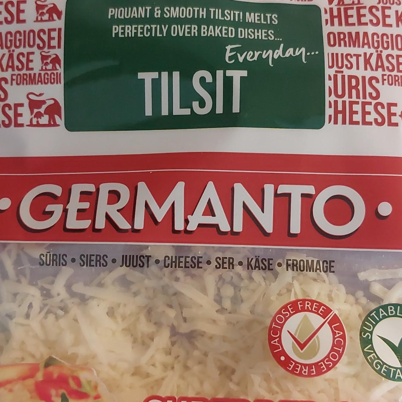 Фото - Tilsit shredded cheese Germanto