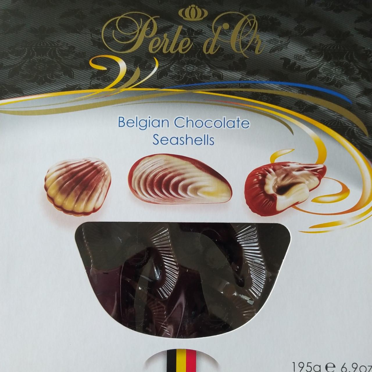 Фото - бельгийский шоколад ракушки Perle d'Or