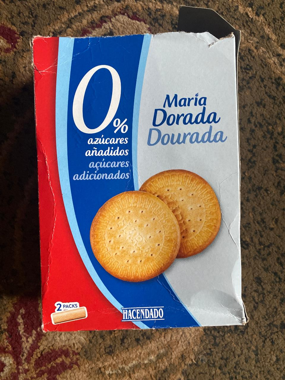 Фото - Печенье без сахара Maria Dorada 0% Hacendado