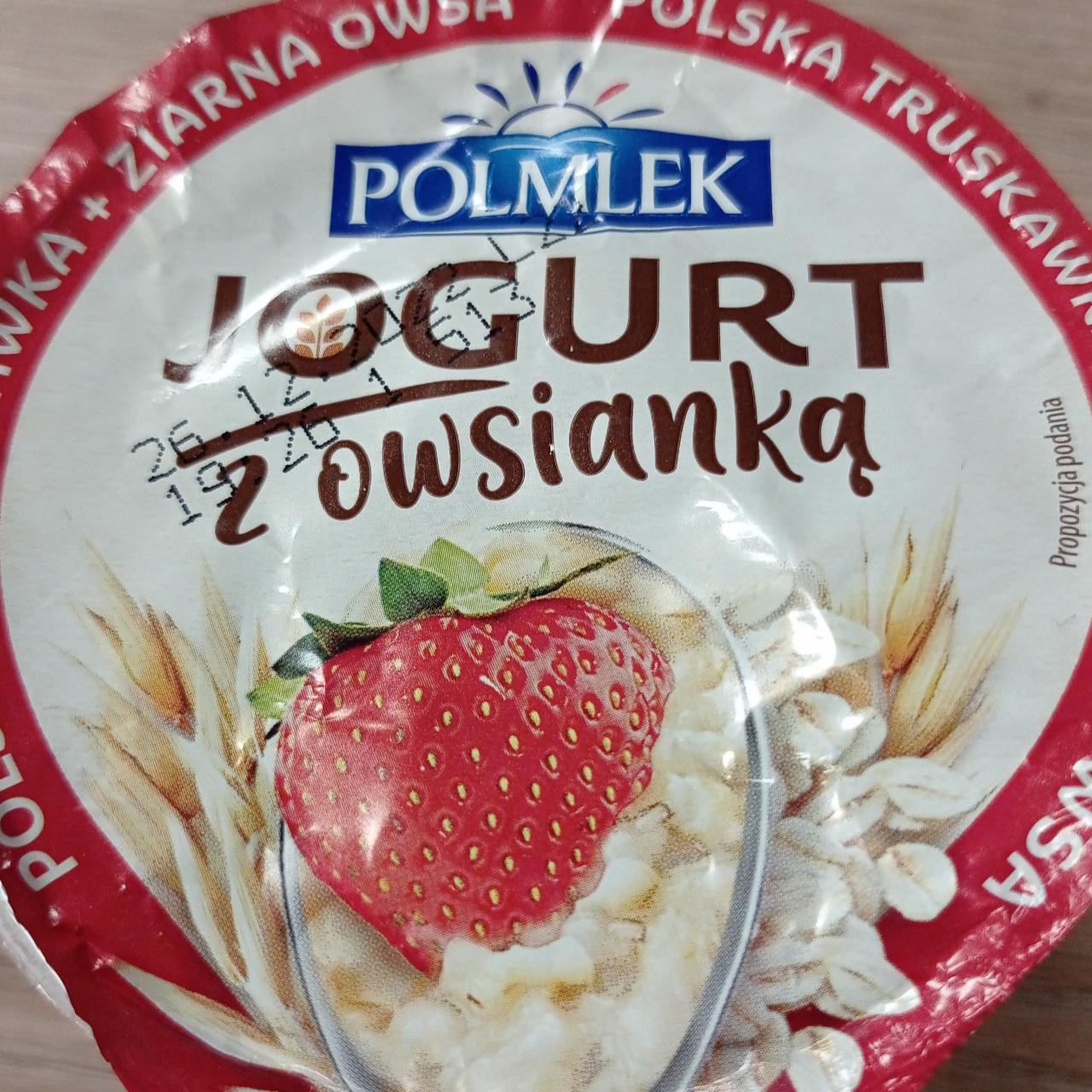 Фото - Йогурт с зёрнами овсянки Polmek