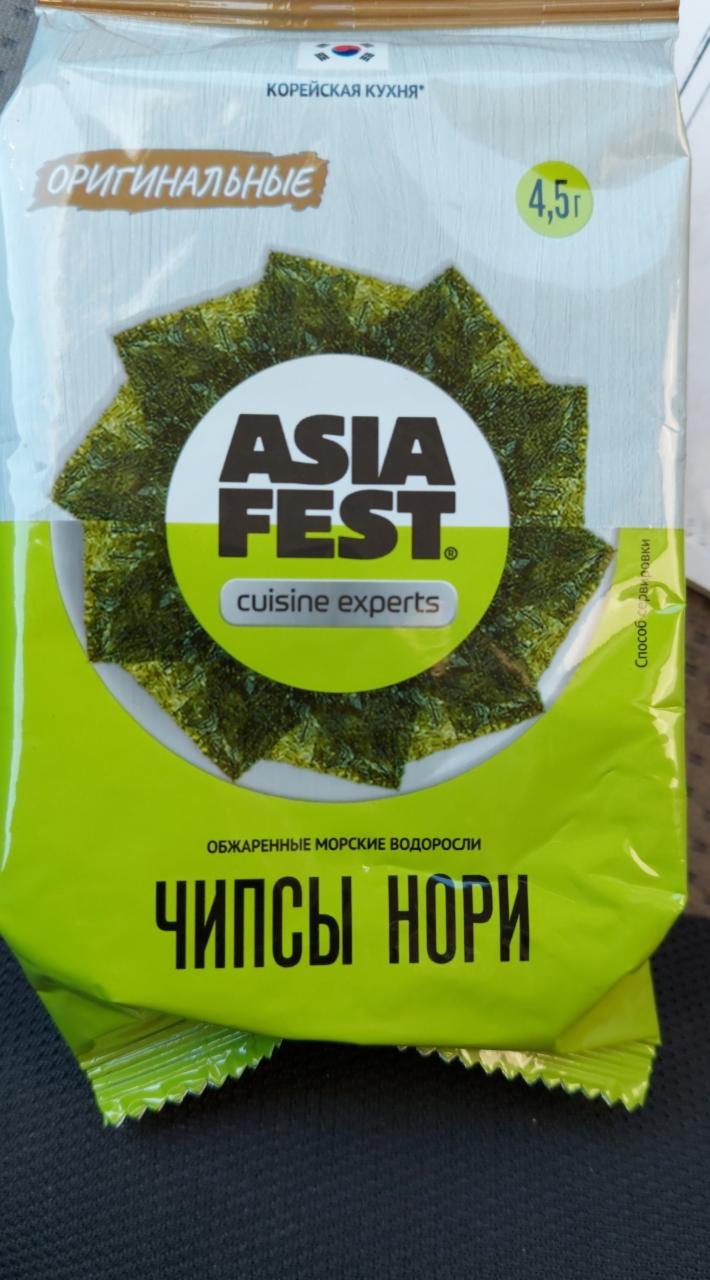 Фото - Чипсы нори Asia Fest