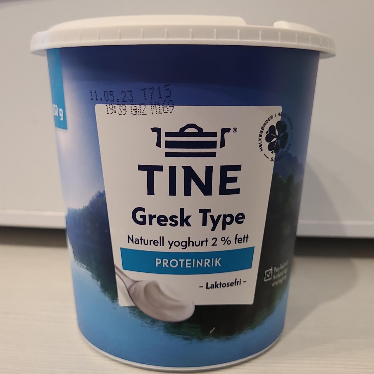 Фото - белый йогурт греческий 2% Tine