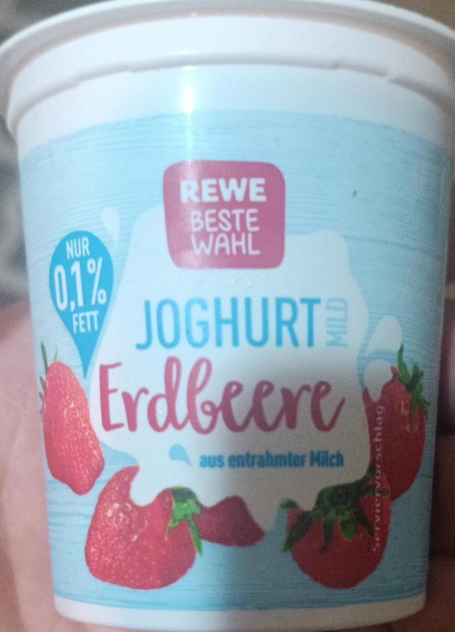 Фото - Joghurt mild Erdbeere 0.1% Rewe