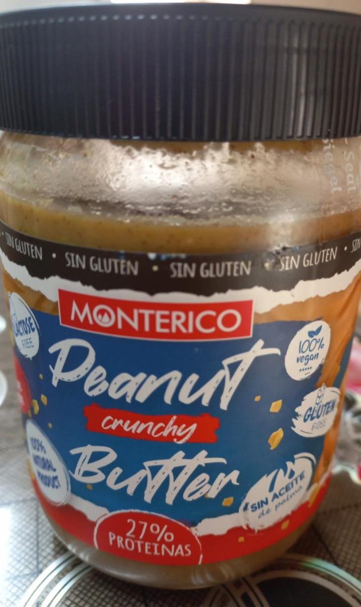 Фото - Арахисовая паста Peanut Butter Crunchy Monterico