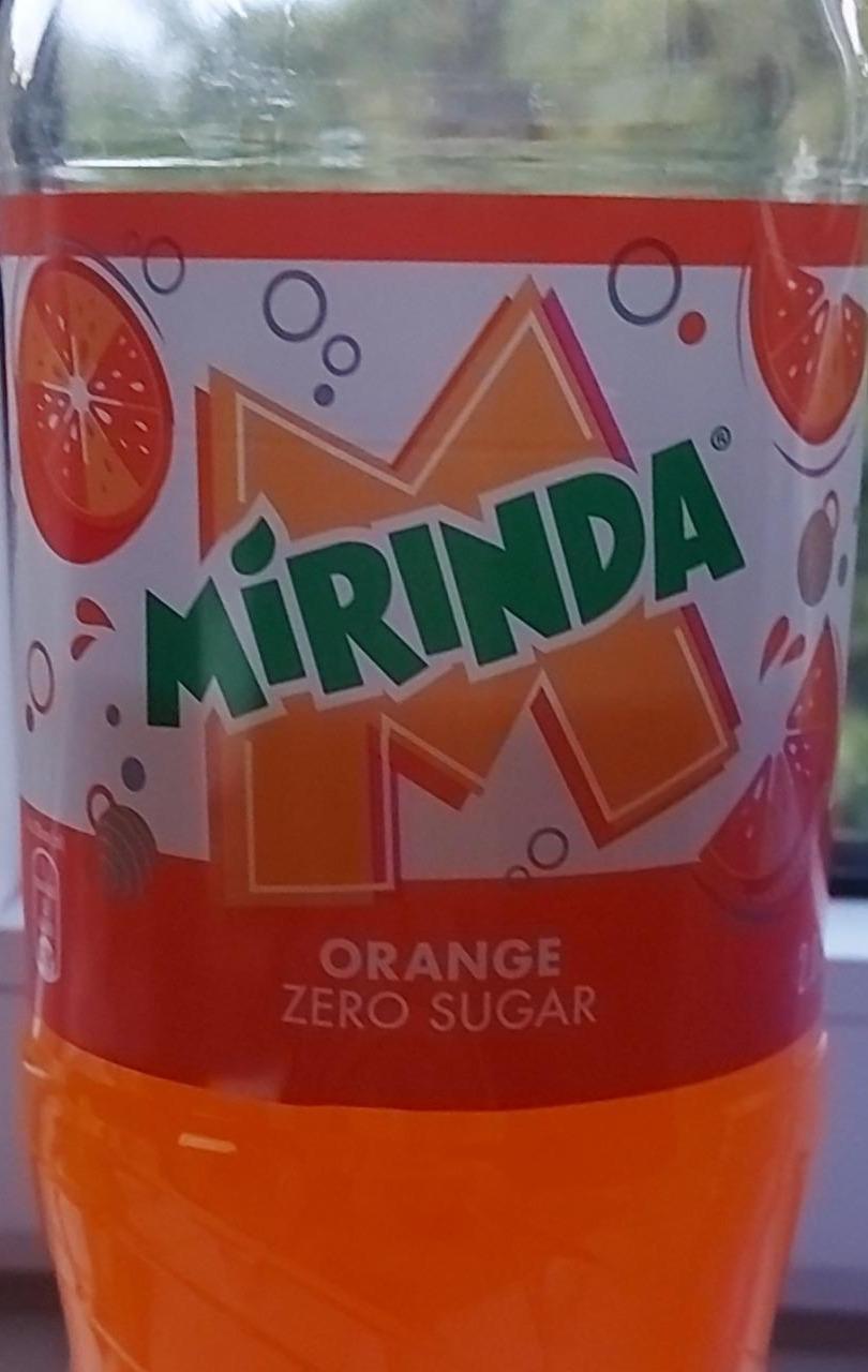 Фото - Напиток безалкогольный сильногазированный на ароматизаторах бескалорийный Orange Zero Sugar Mirinda