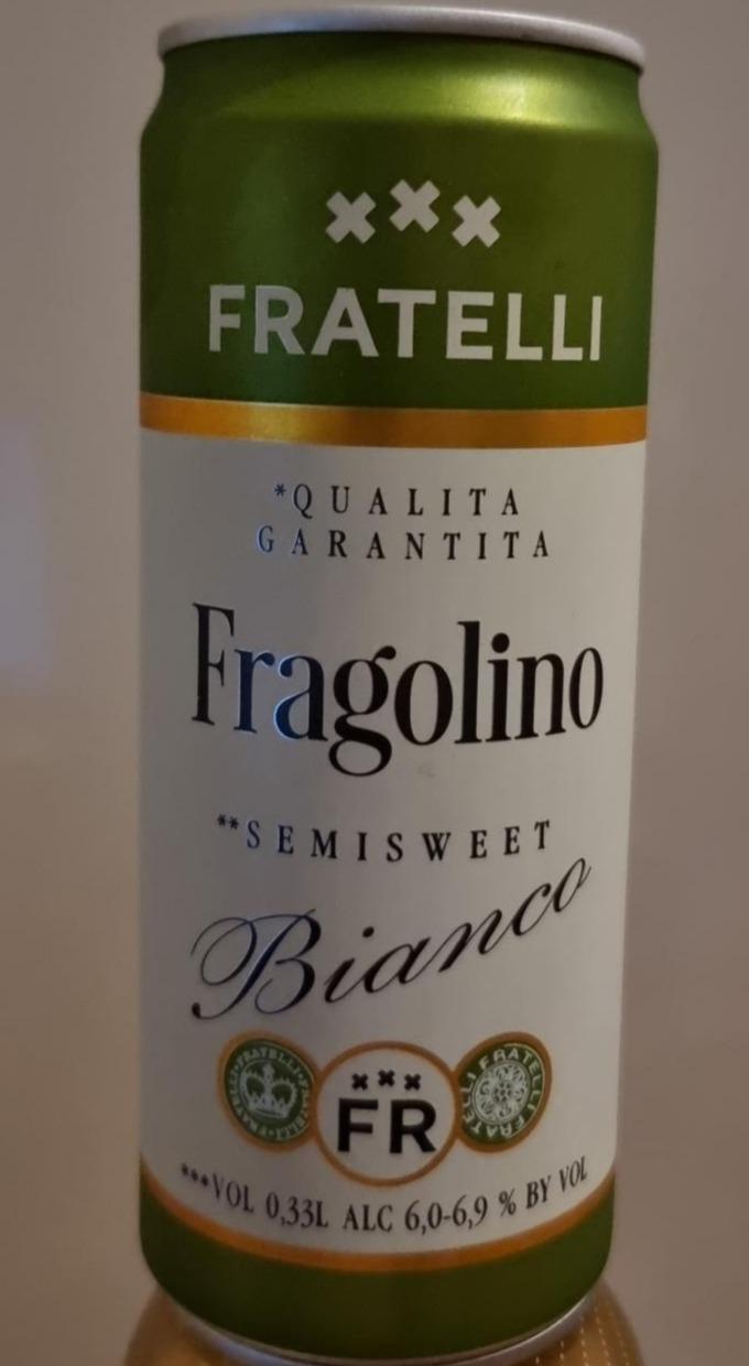 Фото - Напиток винный Фраголино Бьянко Fragolino Fratelli