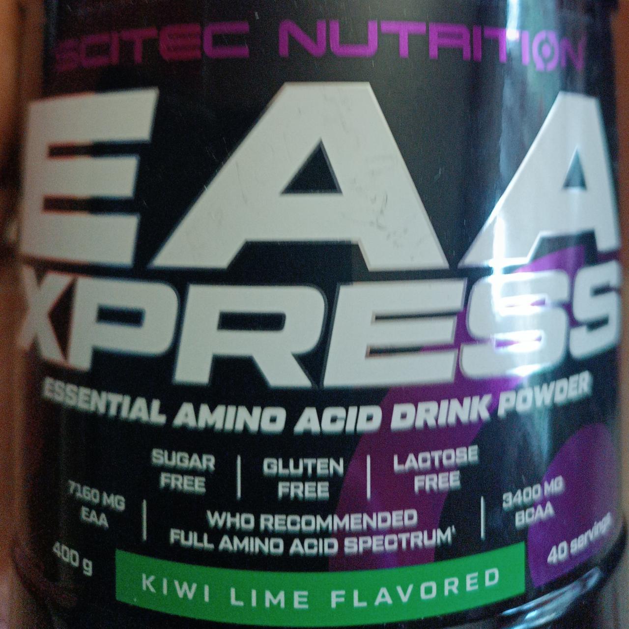 Фото - Аминокислоты EAA Xpress Киви-лайм Scitec Nutrition