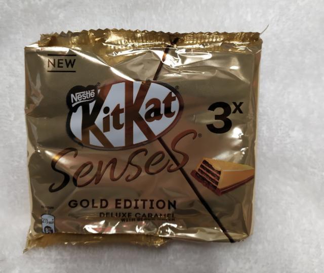 Фото - Kit Kat senses deluxe caramel карамель