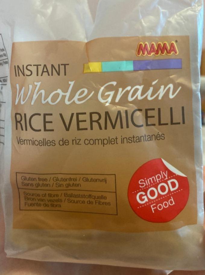 Фото - Instant whole grain rice vermicelli MAMA