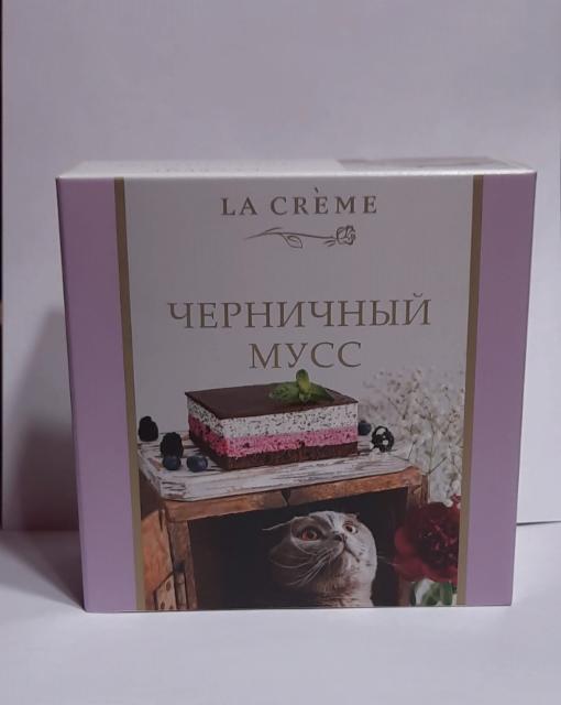 Фото - Мучной торт Черничный мусс La Creme