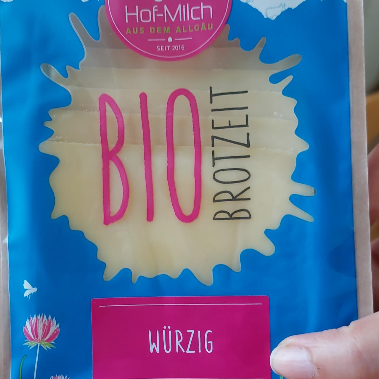 Фото - Bio brotzeit wurzig Hof-Milch