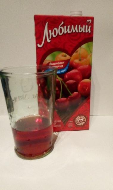 Фото - Напиток сокосодержащий вишневая черешня Любимый