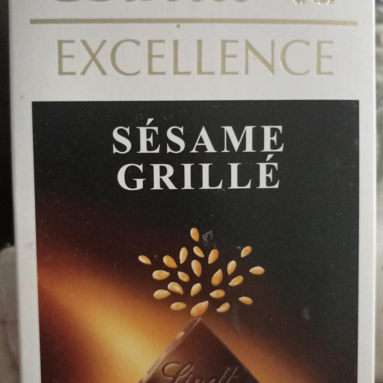 Фото - Шоколад с жареным кунжутом Sesam grille Excellence Lindt