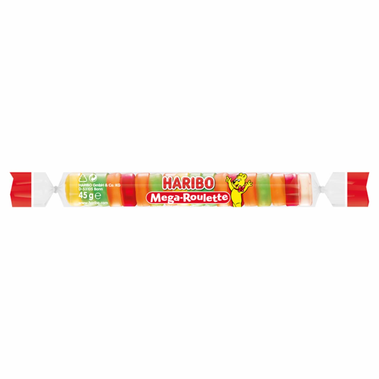 Фото - желейные конфеты шайбы Mega- Roulette Haribo