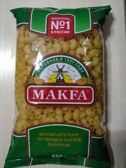 Фото - макароны из твердых сортов пшеницы Петушиные гребешки Makfa