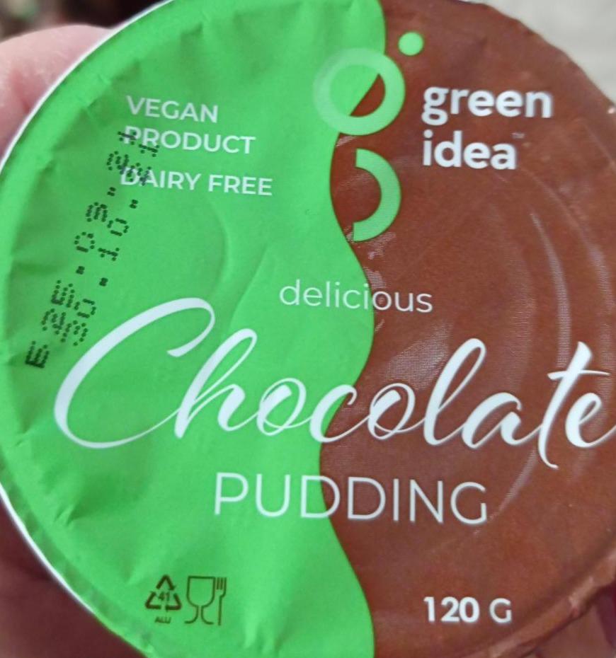 Фото - веганский шоколадный пудинг Green Idea