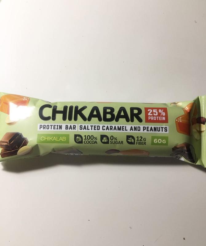 Фото - Chikalab со вкусом арахиса и соленой карамели