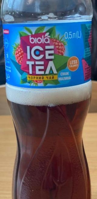 Фото - Чай черный холодный со вкусом малины Ice Tea Biola