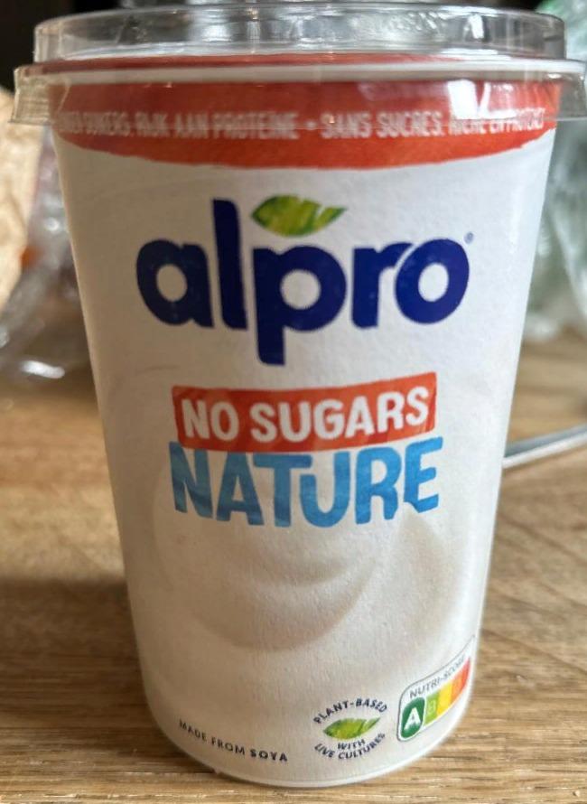 Фото - Йогурт натуральный без сахара Alpro