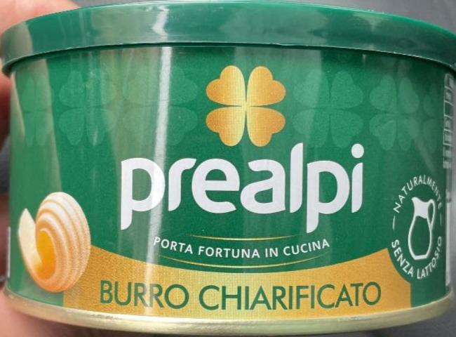 Фото - Масло сливочное Burro Chiarifficato Prealpi