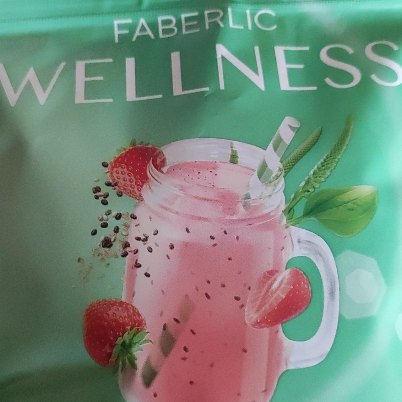 Фото - Сухая смесь для приготовления коктейля Wellness смузи со вкусом клубники Faberlic