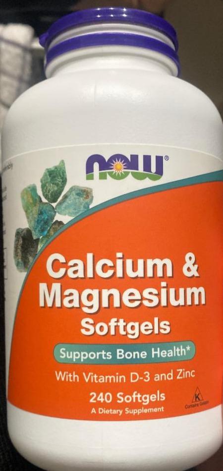 Фото - Calcium&Magnesium+D3 and Zinc Now