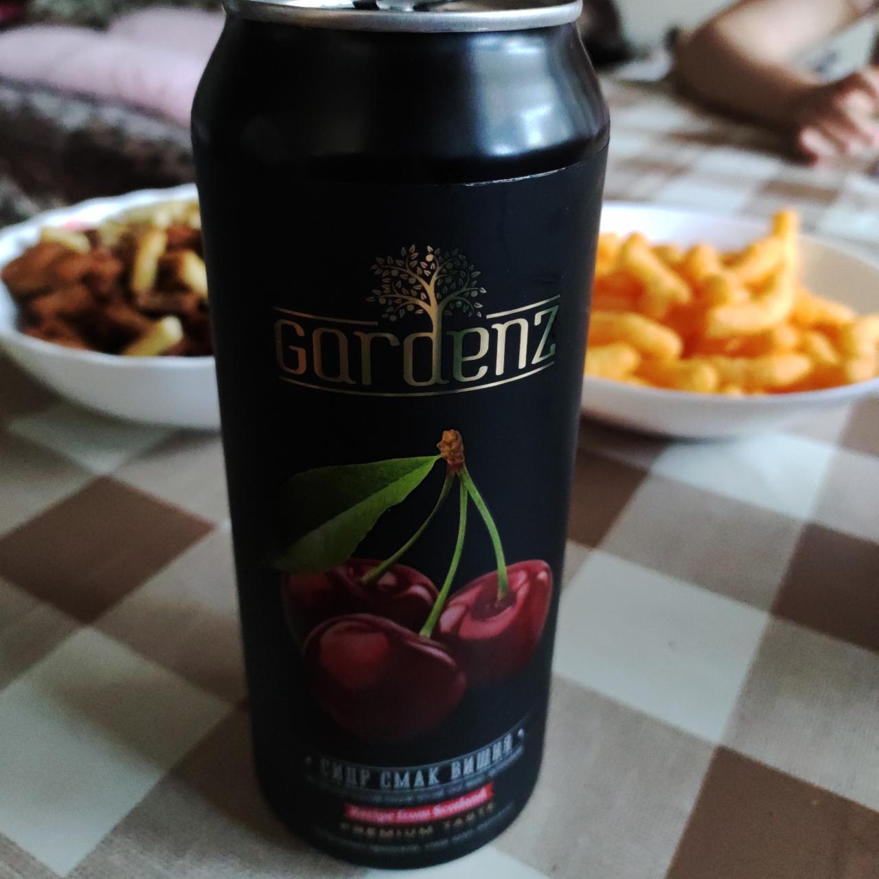 Фото - Безалкогольный негазированный напиток со вкусом вишни Garden