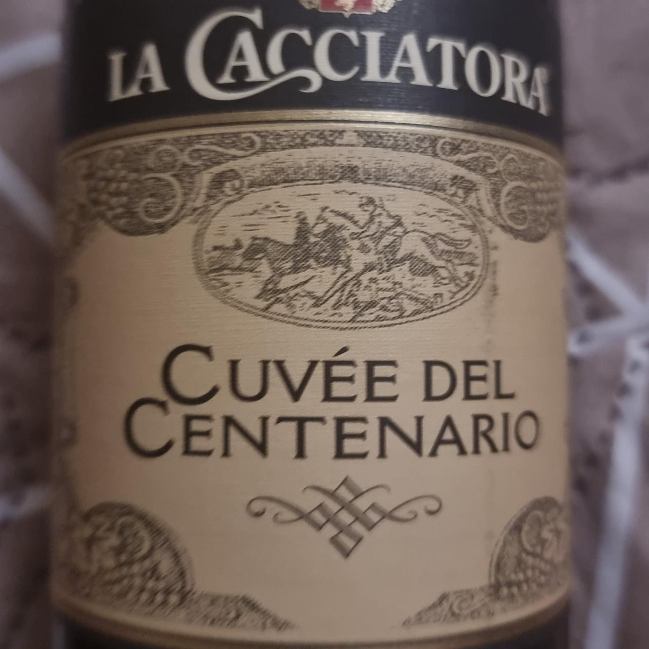 Фото - Вино красное сухое Rosso Cuvee Del Centenario La Cacciatora