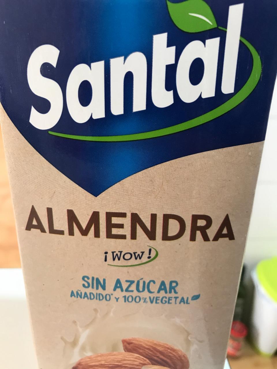 Фото - Напиток миндальный almendra Santal